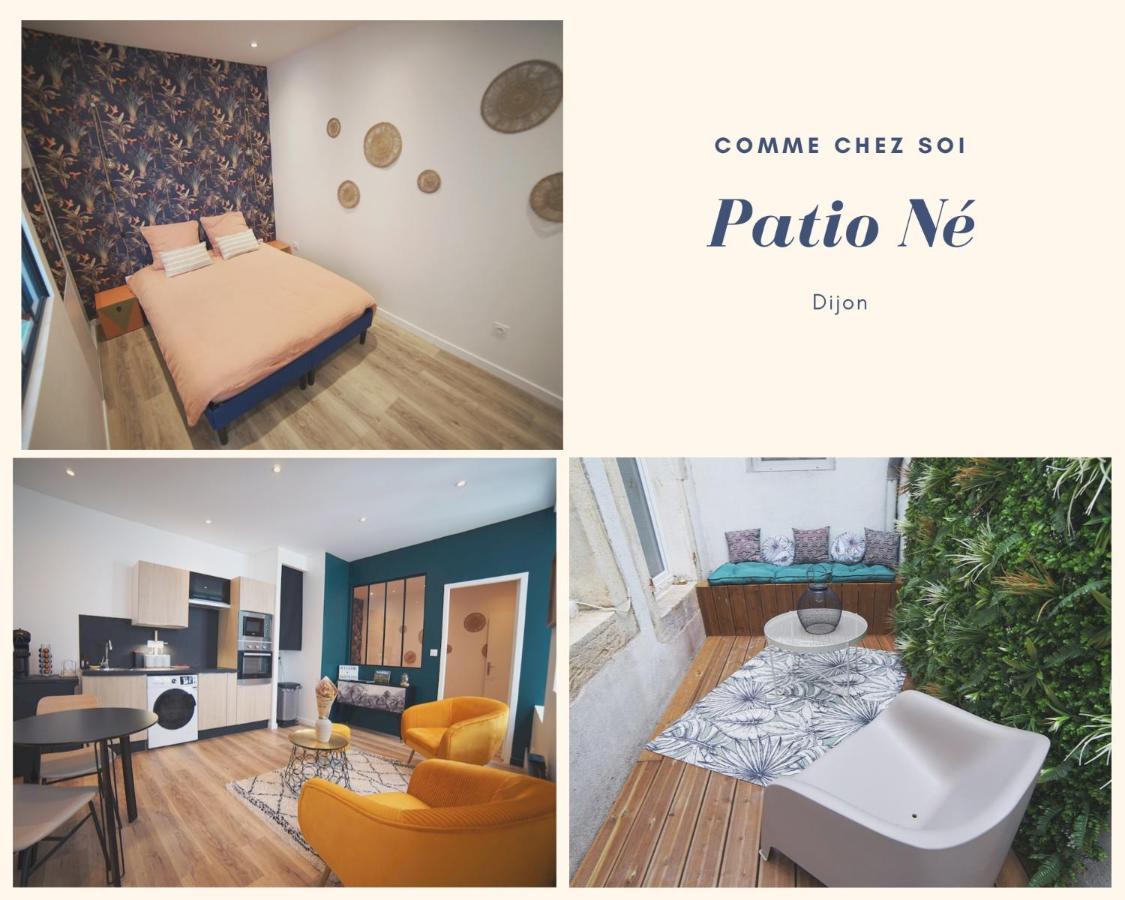 Patione Dans Centre De Dijon Apartment Bagian luar foto